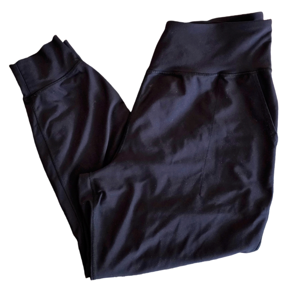 Old Navy - Black Active High-Rise Jogger Leggings